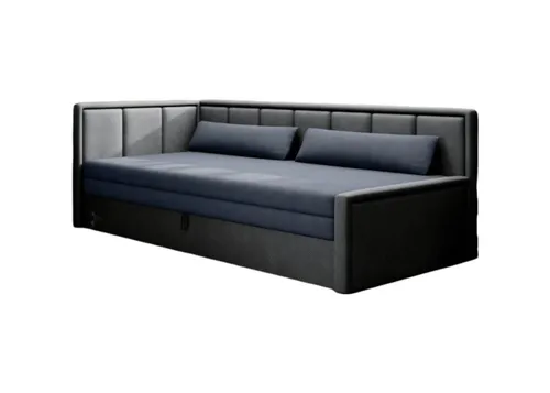 Luxusbetten24 Schlafsofa Designer Sofa Fellano, mit Schlaffunktion und Stauraum