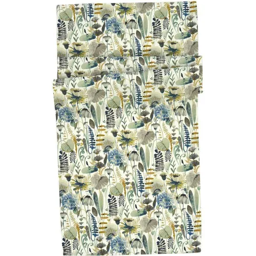 Sander Tischläufer Brissago in Schilfgrün 40 x 100 von Sander