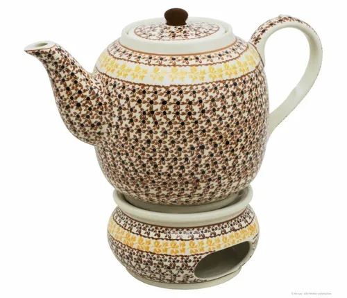 Kaffee- & Teekannen Rot von Bunzlauer Keramik