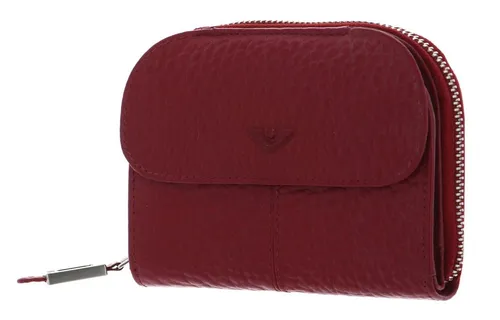 VOI Kombibörse Randa Hirsch NOS-70517 Rindsleder Damen - Granat - Damen-Geldbörse aus hochwertigem Rindsleder mit optimaler Innenausstattung für geordnete Finanzen und schnelle Kartenzugriffe. Maße: 14 x 11 x 2 cm.