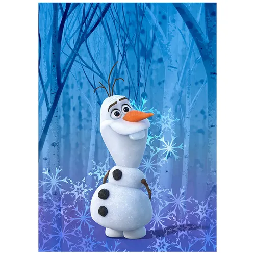 Wandbild FROZEN OLAF CRYSTAL - bunt - 50x70 cm Wandbild Grafik Poster