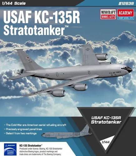 Plastic model USAF KC-135R Stratotanker 1/144 Academy 8809845381686