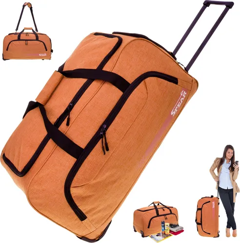 Spear Bags Trolley Cruiser Reisetasche 85 L in orange von Spear