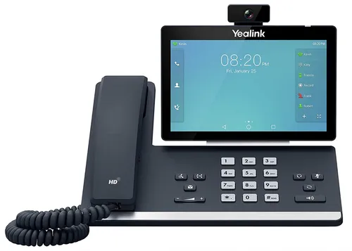 Yealink SIP-T58A IP-Telefon mit Kamera PoE Schwarz