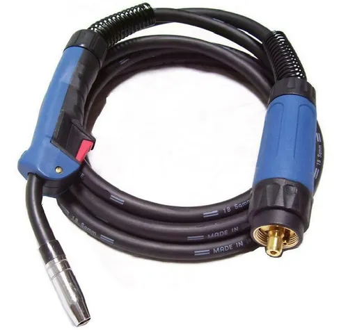 Apex MB 15 Schweißbrenner für Schutzgasschweißgeräte - Hochwertiger MIG/MAG-Schweißbrenner für effizientes Schweißen in verschiedenen Industrien. Ergonomisches Design und optimale Kühlung sorgen für ein angenehmes Arbeiten ohne Ermüdung.