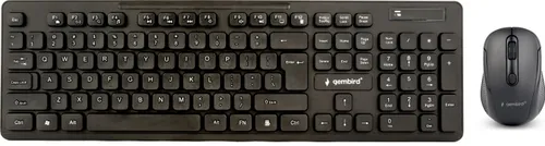 GEMBIRD Kabelloses Desktop-Set schwarz DE-Layout