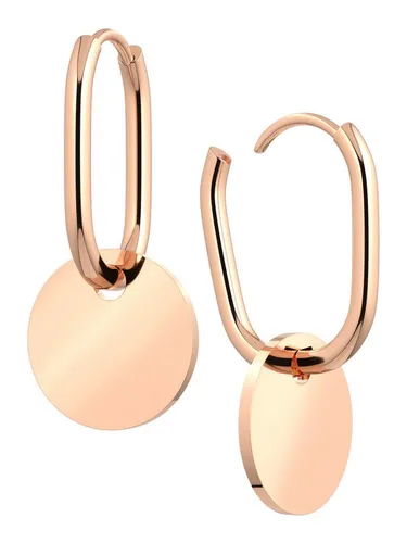 THIORA Paar Creolen Oasis Kollektion in rosegold von THIORA