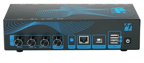 M-LIVE B.Beat X 64 Gb: Remote-Controlled Backing Track Player & Audio Interface for Live Performance with Multitrack Playback, MIDI & Video Sync