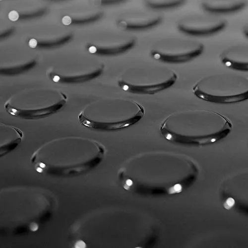 1m² Noppenmatte, 1,00m x 1,00m, Stärke: 4,5mm, Schwarz