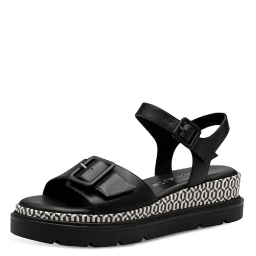 Tamaris Sandalette Damen Bequem schwarz,EU 42