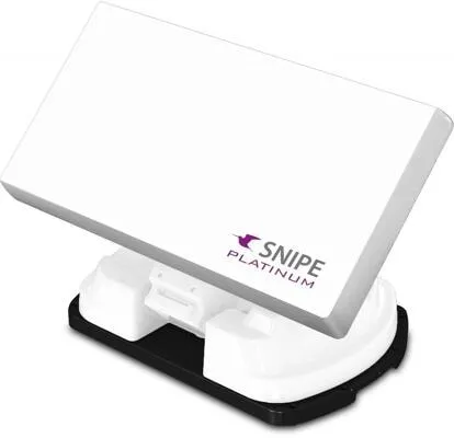 Selfsat Snipe Platinum Sat-Anlage, Single Skew - SAT-Antenne mit motorisierter Rotation und eingebautem Verstärker für besten HD TV Empfang, ideal für anspruchsvolle Nutzer.
