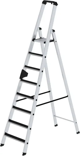 Stufen-Stehleiter 8 Stufen mit clip-step