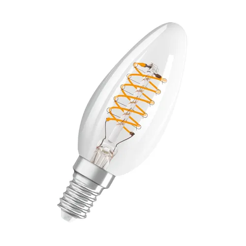 OSRAM LEDFIL Kerze 4,8W 470lm 2700K klar E14