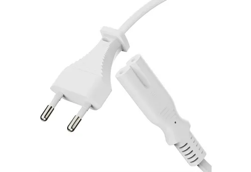 conecto conecto Strom-Kabel, Euro-Stecker gerade auf C7 IEC-Buchse gerade, Stromkabel, (300 cm)