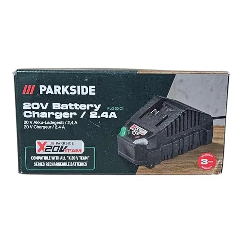 Parkside Ladegerät PLG 20 C1 für Parkside Werkzeuge