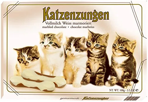 Sarotti - Katzenzungen marmoriert - 100g