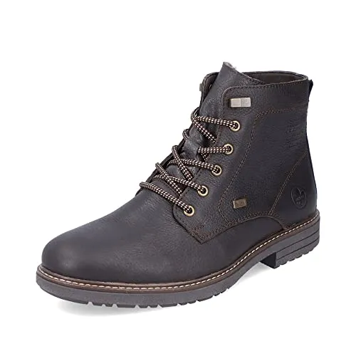 Rieker Herren Schnürstiefeletten 33121 - Wanderschuhe mit wasserabweisender riekerTEX-Membran für optimalen Nässeschutz und hervorragendes Fußklima, ideal für Übergangszeiten.