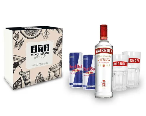 Vodka Red Bull Geschenkset Giftbox Set