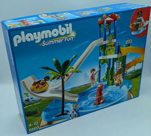 PLAYMOBIL 6669 Aquapark mit Rutschentower von PLAYMOBIL