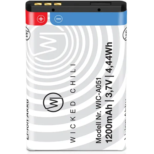 Wicked Chili 1x Akku für FRITZ!Fon X6 von Wicked Chili