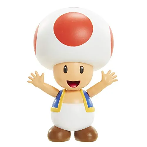 Super Mario Actionfigur, 6,3 cm, rote Kröte zum Sammeln