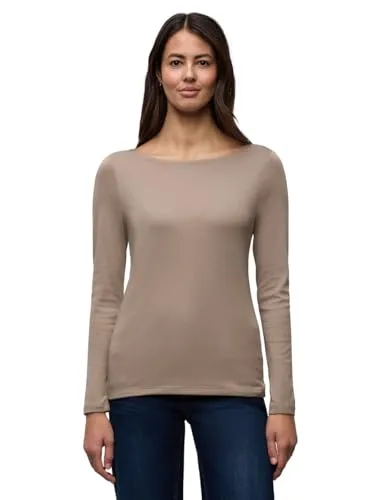 Street One Damen Basic Langarmshirt von Street One