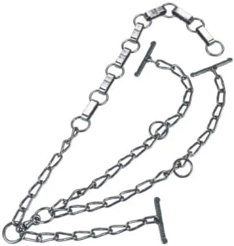 Kerbl Kuhkette m. Flachgl. verzinkt doppelt 7mm