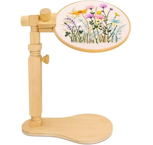 Drehbarer Stickrahmenständer aus Holz von guofa