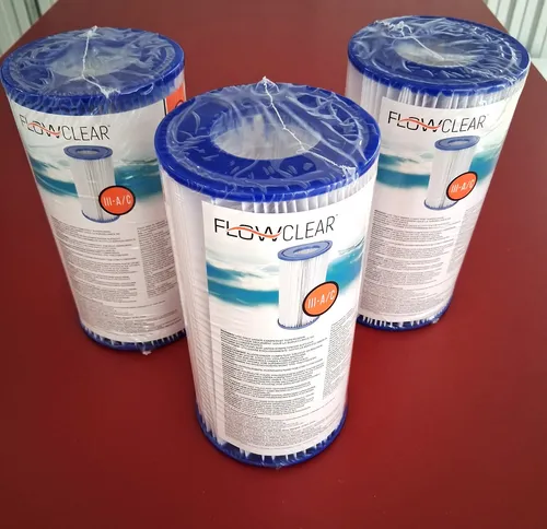 Bestway 58012 Filterkartusche für Fast Set Pool 3er Pack von Bestway