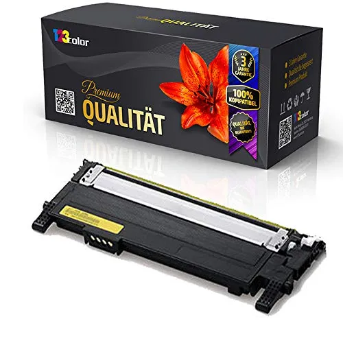 123Color Alternative Tonerkartusche Yellow CLT Y404S kompatibel für Samsung Xpress C430 W C430Series C 430 C430W C 480 C480 FN C 480 FN C480 FW C480FW C480 Series C 480 W C480W C480W Gelb CLT 404 CLT