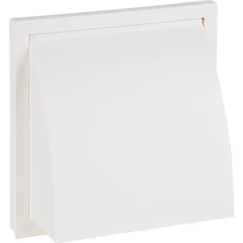 Upmann Abdeckhaube NW100 Kunststoff Weiß mit Klappe