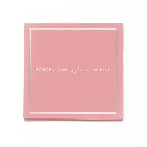 Papierservietten Pink von itenga