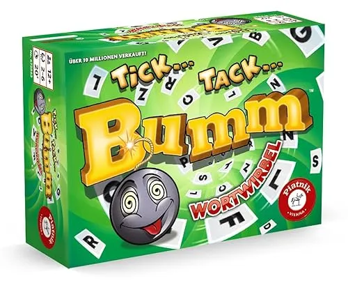 Piatnik Tick Tack Bumm Wortwirbel - EIN Partykracher mit innovativen Spielmechanismus!