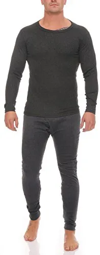 Cocain 1 Langes Set Herren Thermo Unterwäsche - Unterteile für Herren, super weich und warm, ideal für Wintersport und Beruf, mit hervorragender Passform und atmungsaktivem Material.