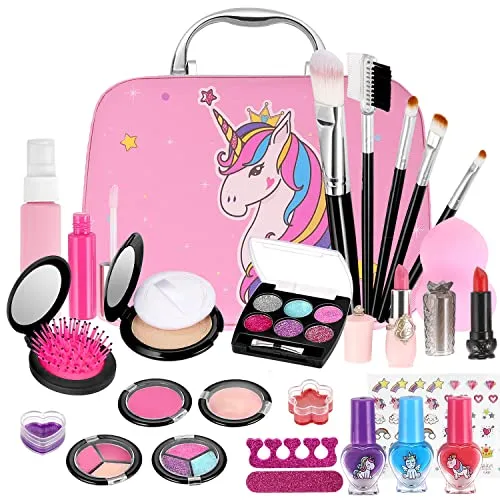 GAGAKU Kinderschminke Set Mädchen, 27PCS von Gagaku