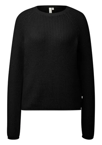 QS Damen Strickpullover 2170512 XXL - Pullover für Damen mit Rundhalsausschnitt und langen Ärmeln, bequem im Regular Fit und ideal für lässige Outfits.