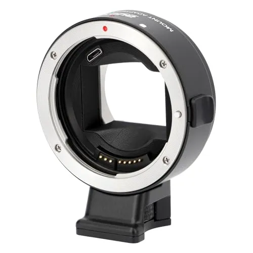 ayex Objektivadapter für Canon EF an Sony E-Mount Kameras - Adapter & Konverter für Objektive mit Dual Autofokus und Blendensteuerung für präzise Aufnahmen, ideal für kreative Fotografie mit Sony E-Mount Kameras.