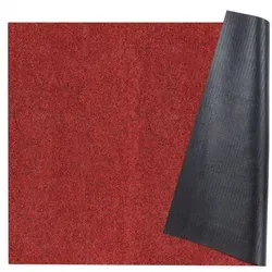 ANRO Fußmatte Schmutzfangmatte Poet Rot 100x280cm von ANRO