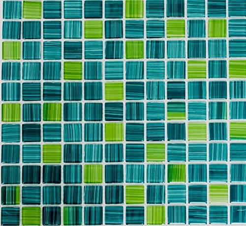 Wand- & Deckenfliesen Grün von Mosaik Netzwerk