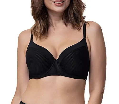 Demi-BH mit Bügeln und verstellbaren Trägern