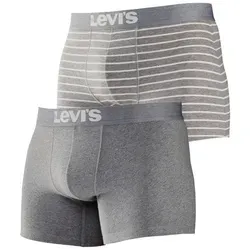 Levi's Herren Boxer Underwear Grey XXL - Bequemer Sitz - Herren-Boxershorts mit Zwickel für perfekte Passform, elastischem Bund und superweichem Baumwollstretchgewebe, ideal für jeden Tag.