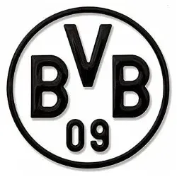 Borussia Dortmund BVB Auto Aufkleber schwarz