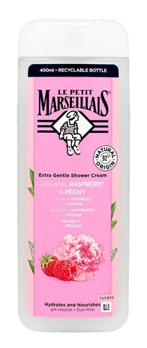 Duschcreme Le Petit Marseillais BIO Himbeere & Pfingstrose Duschgel 400ml