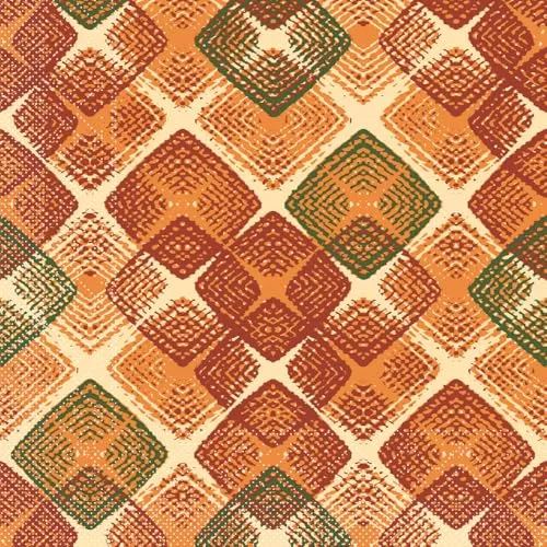 Mank Tissue Serviette Logan, 40x40 cm, 100 Stück in orange von Mank