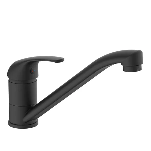 GENUA Spültischarmatur, Schwarz matt in schwarz von Schütte