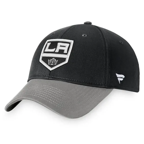 Los Angeles Kings NHL Fanatics Core Structured Cap - Stylische Cap für Fans der Los Angeles Kings, aus 100% Polyester, mit einstellbarem One Size Design für optimalen Tragekomfort. Perfekt für jeden Hockey-Fan!