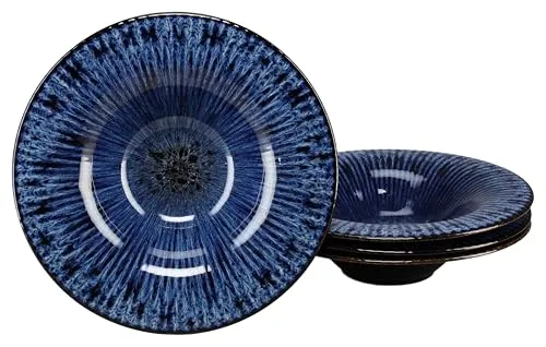 CreaTable Allegra Teller (4x, 30.50 cm) in blau von CreaTable