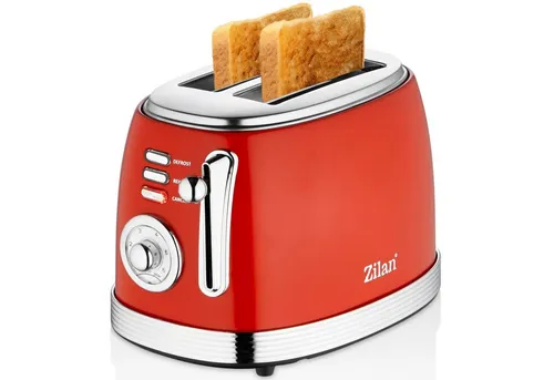 Zilan Toaster ZLN-7040 in rot von Zilan