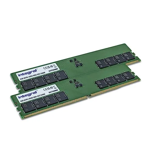 Integral 32 GB Kit 2x16GB DDR5 5600 MHz CL46 PC Desktop RAM Arbeitsspeicher 1.1V