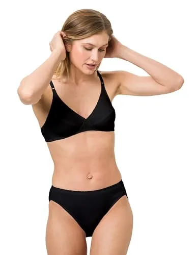 BeeDees Damen Soft-BH Rock'n'Roll N schwarz | 85B